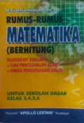 Rumus-rumus Matematika Berhitung untuk SD Kelas 3, 4, 5, 6